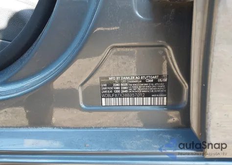 2008 Mercedes-Benz E 350 4Matic from USA, damaged, VIN WDBUF87X38B357012